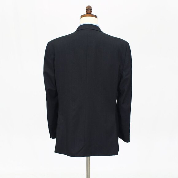 Pronto Uomo 46L Gray Solid 2-Button Sport Coat Blazer Jacket T742 - Picture 7 of 11